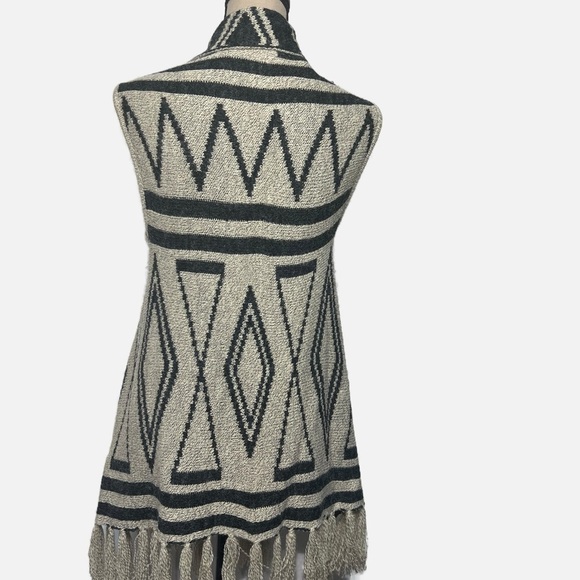 WISH LIST OPEN WATERFALL SWEATER size Large XL - Picture 2 of 6